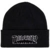 Thrasher Outlined Logo Beanie - Black 1 Thrasher Outlined Logo Beanie - Black -Jet Ski Store 010202062331 1