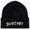 Thrasher Destroy Embroidered Beanie - Black -Jet Ski Store 010202068081 1