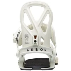 Arbor Hemlock 2023 Snowboard Bindings - White -Jet Ski Store 013576522135 3