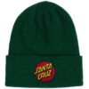Santa Cruz Classic Dot Long Shoreman Beanie - Dark Green 2 Santa Cruz Classic Dot Long Shoreman Beanie - Dark Green -Jet Ski Store 193172426744 1