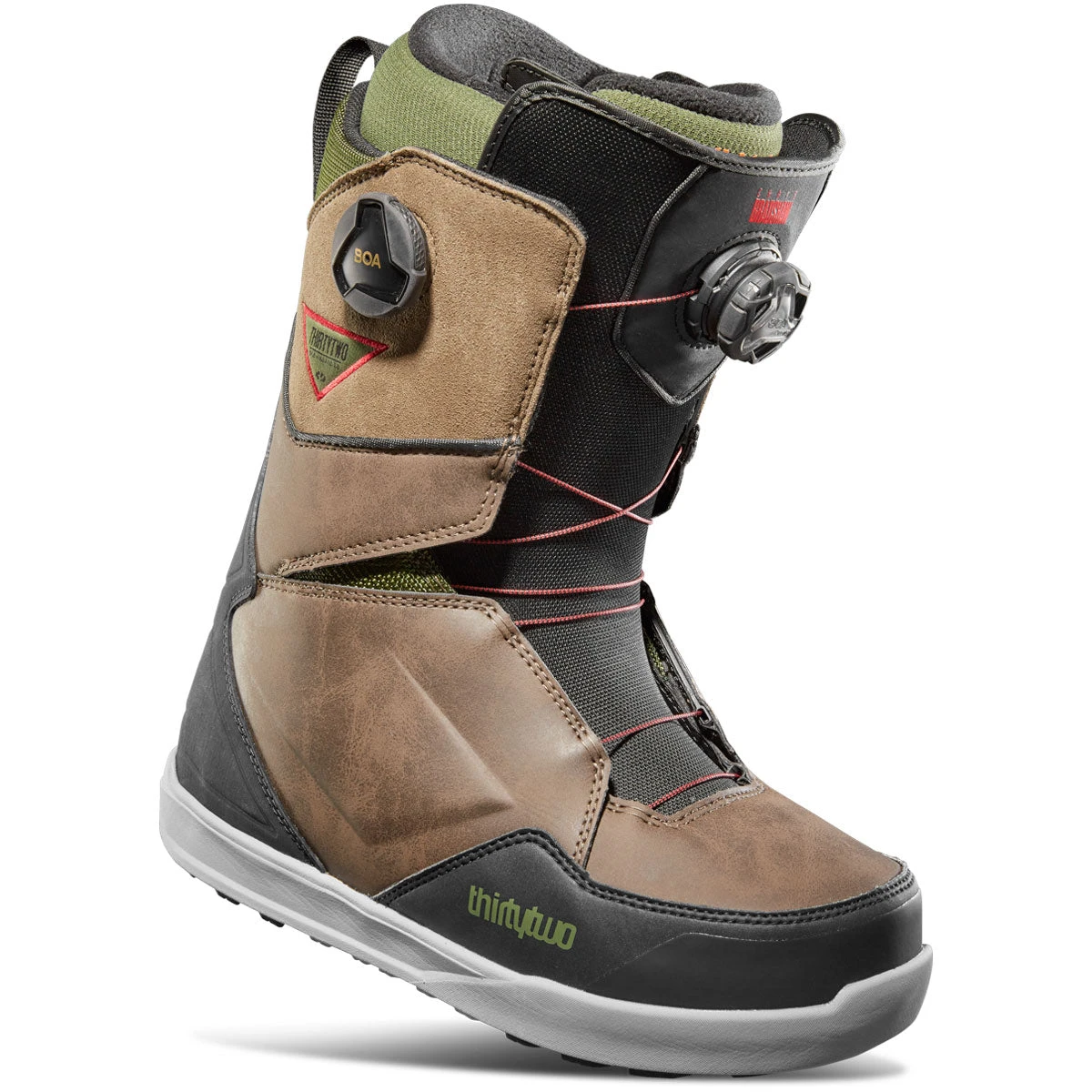 Thirty Two Lashed Double Boa Bradshaw Snowboard Boots - Brown 3 Thirty Two Lashed Double Boa Bradshaw Snowboard Boots - Brown