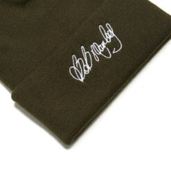 Primitive X Bob Marley Stand Up Beanie - Green -Jet Ski Store 194942216794 3