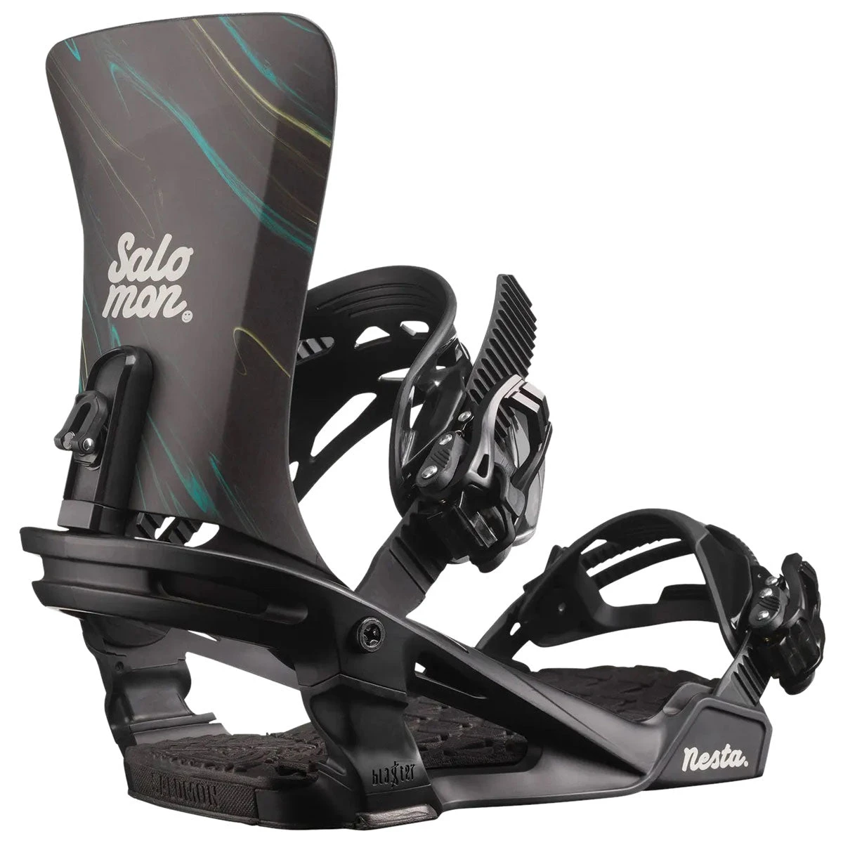 Salomon Nesta Snowboard Bindings - Black 3 Salomon Nesta Snowboard Bindings - Black