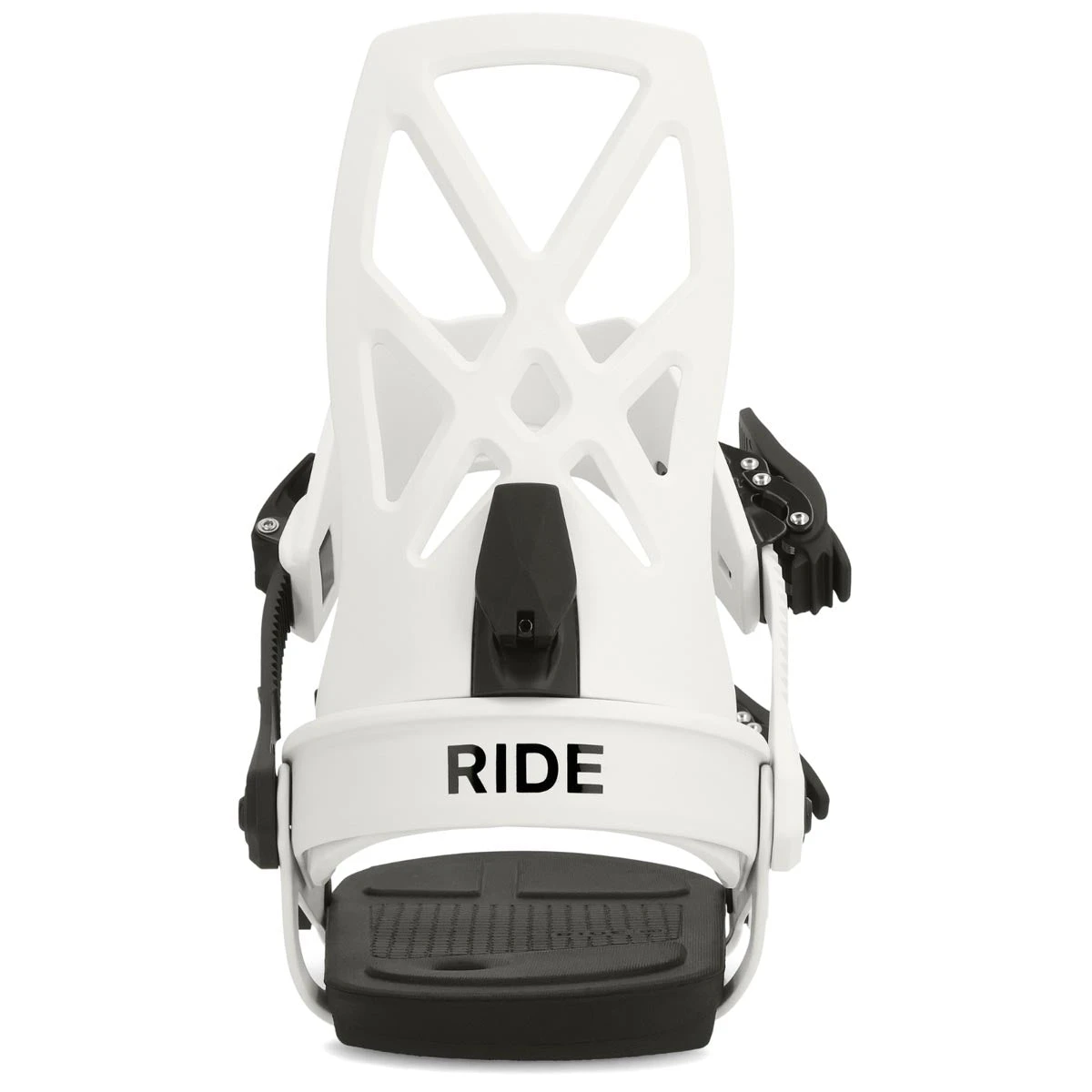 Ride A-4 2024 Snowboard Bindings - White 5 Ride A-4 2024 Snowboard Bindings - White - Image 3
