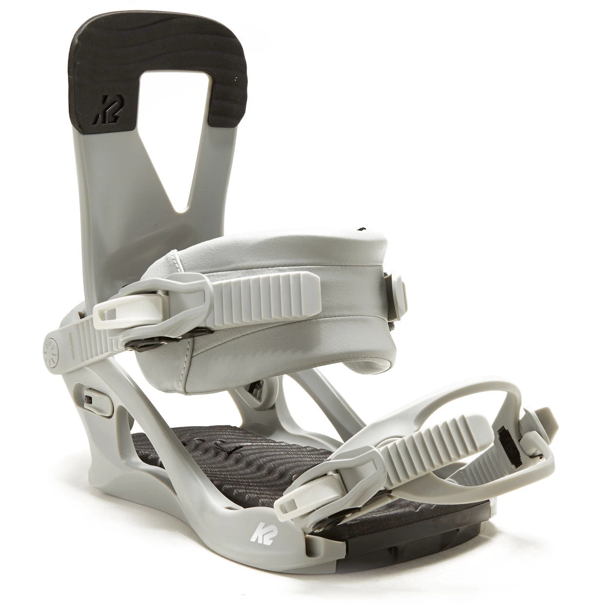 K2 Womens Bedford 2024 Snowboard Bindings - Grey 4 K2 Womens Bedford 2024 Snowboard Bindings - Grey - Image 2