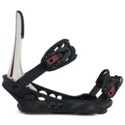 K2 Womens Meridian 2024 Snowboard Bindings - Black/White -Jet Ski Store 196222123594 3