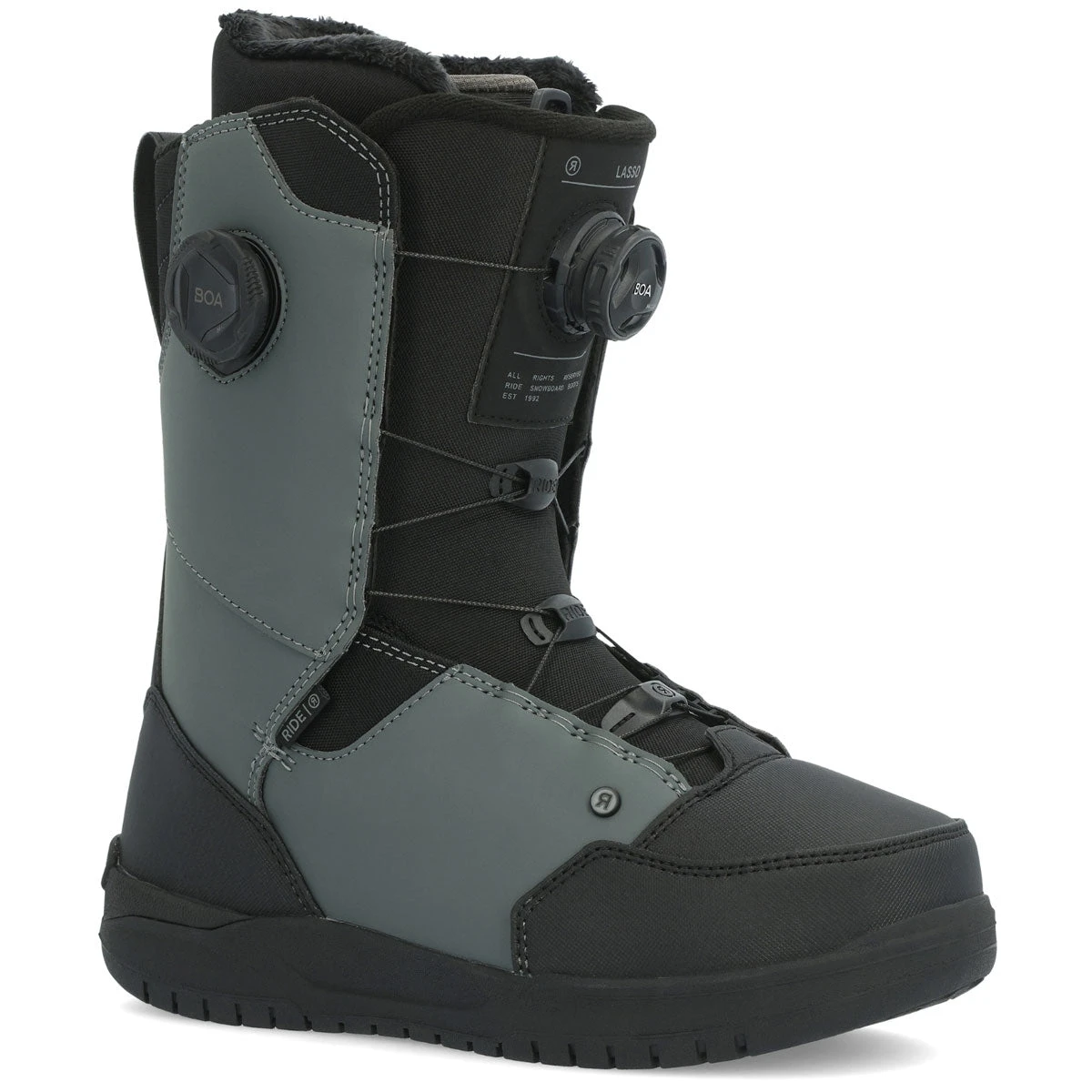 Ride Lasso 2024 Snowboard Boots - Grey 2 Ride Lasso 2024 Snowboard Boots - Grey