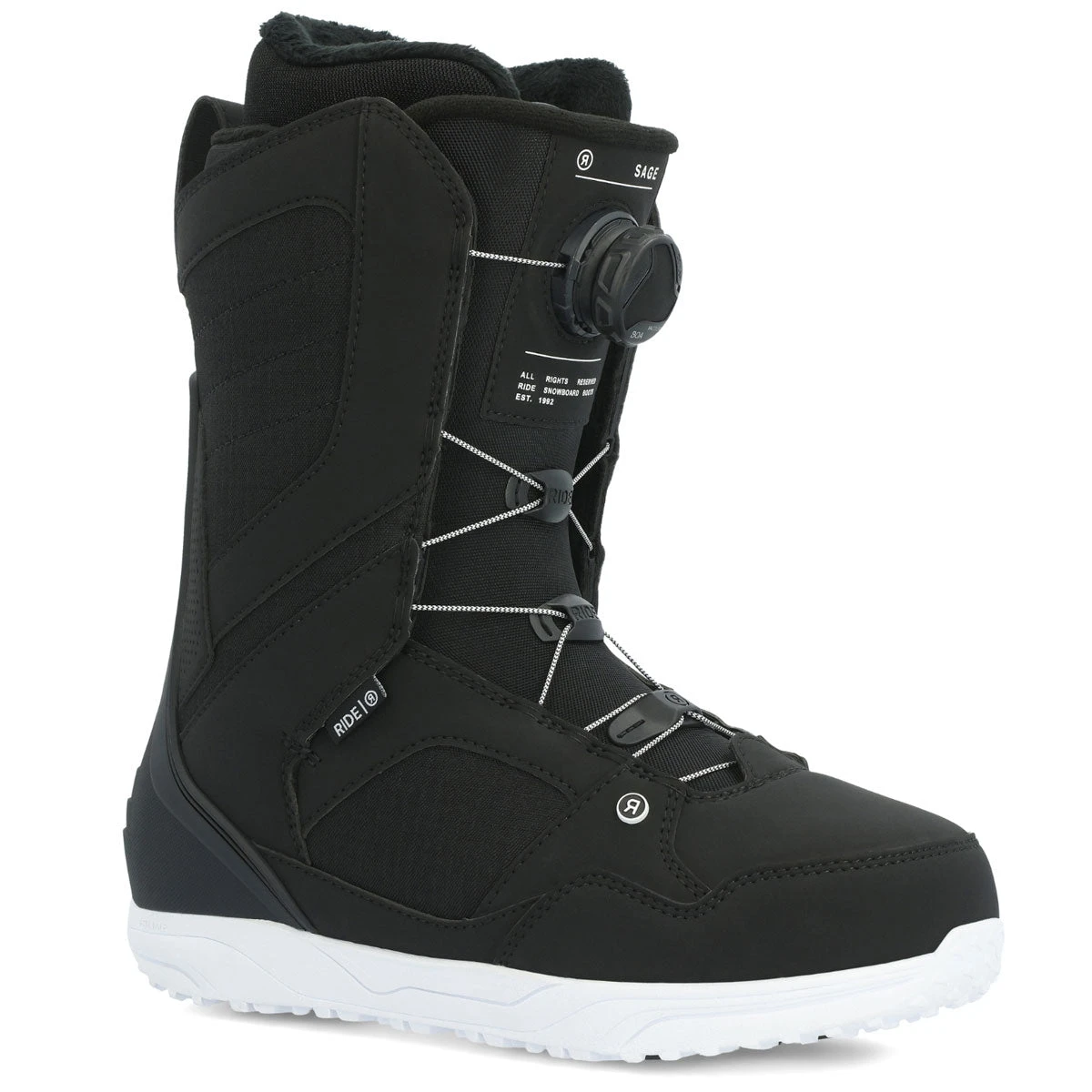 Ride Sage 2024 Snowboard Boots - Black 3 Ride Sage 2024 Snowboard Boots - Black