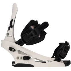 Flux DS 2023 Snowboard Bindings - White -Jet Ski Store 4973007977599 4