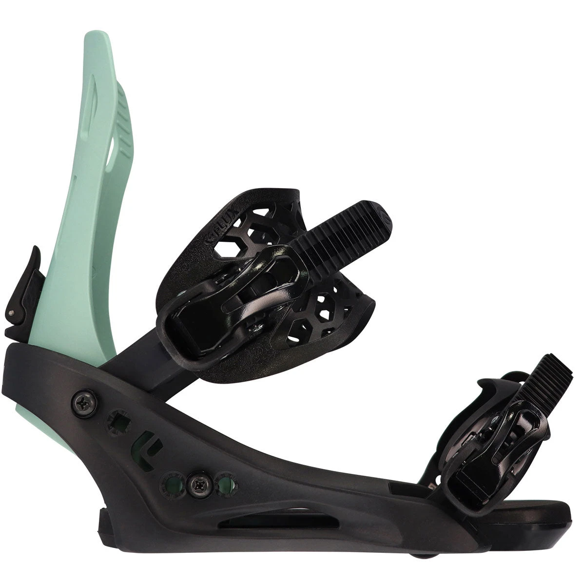 Flux EM 2023 Snowboard Bindings - Green 6 Flux EM 2023 Snowboard Bindings - Green - Image 4