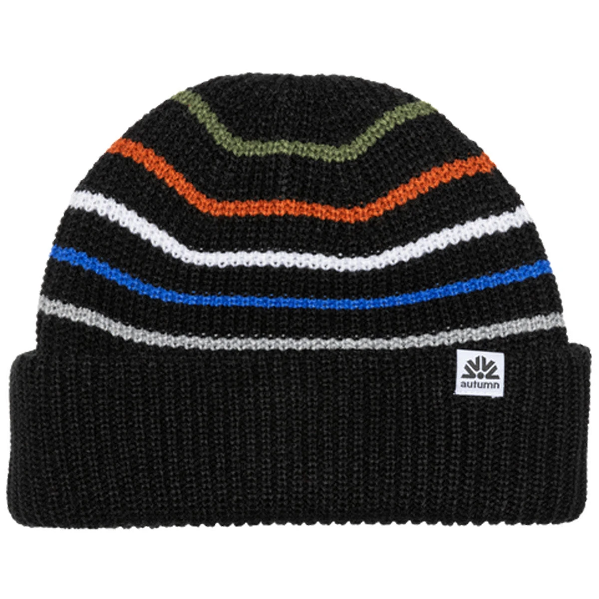Autumn Retro Beanie - Black 3 Autumn Retro Beanie - Black