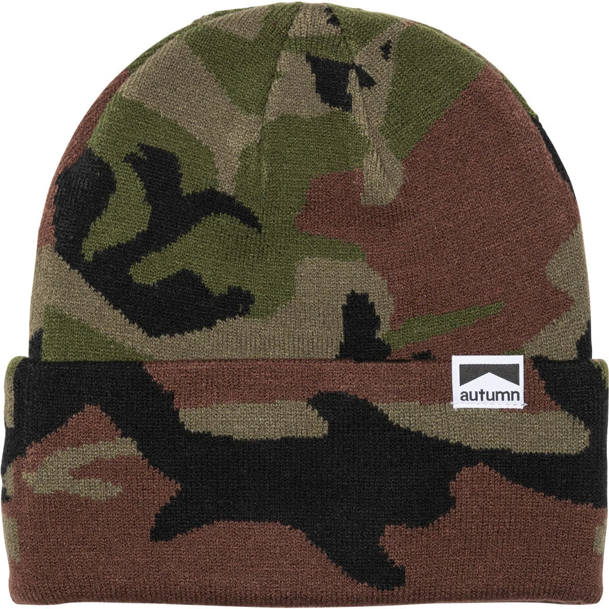 Autumn Camo Beanie - Army 3 Autumn Camo Beanie - Army