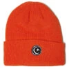 Foundation Star And Moon Beanie - Orange -Jet Ski Store 827059384697 1