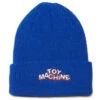 Toy Machine Hirotext Dock Beanie - Blue -Jet Ski Store 827059416053 1