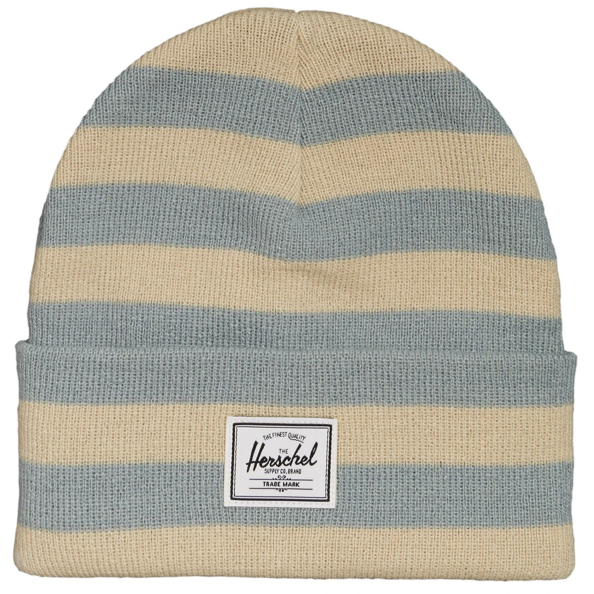 Herschel Supply Elmer Beanie - Pelican/Slate Stripe 3 Herschel Supply Elmer Beanie - Pelican/Slate Stripe