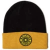 Spitfire Classic '87 Swirl Patch Beanie - Black/Gold -Jet Ski Store 888560285286 1