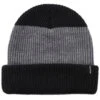 Brixton Polar Chunky Beanie - Heather Grey/Black