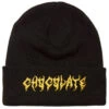 Chocolate Death Beanie - Black/Gold -Jet Ski Store 889846253555 1