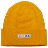 Girl Letterpress Beanie - Gold -Jet Ski Store 889846265121 1