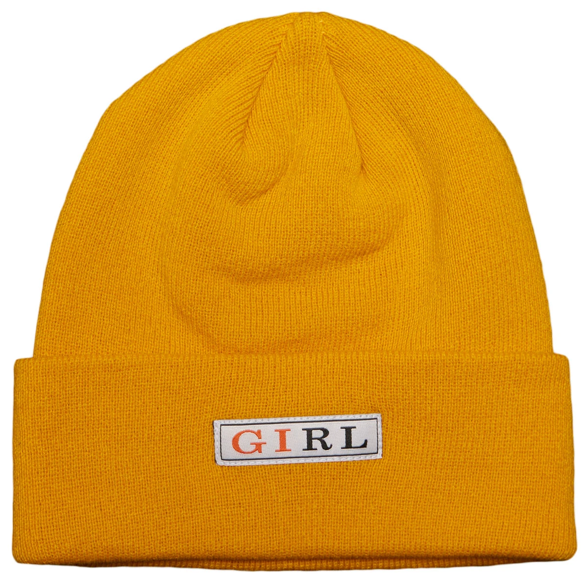 Girl Letterpress Beanie - Gold 3 Girl Letterpress Beanie - Gold
