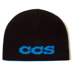 CCS Flames Reversible Skully Beanie - Black/Blue -Jet Ski Store ccs flame beanie blue 3