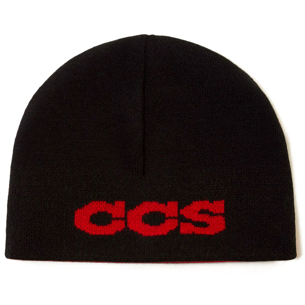 CCS Flames Reversible Skully Beanie - Black/Red 5 CCS Flames Reversible Skully Beanie - Black/Red - Image 3