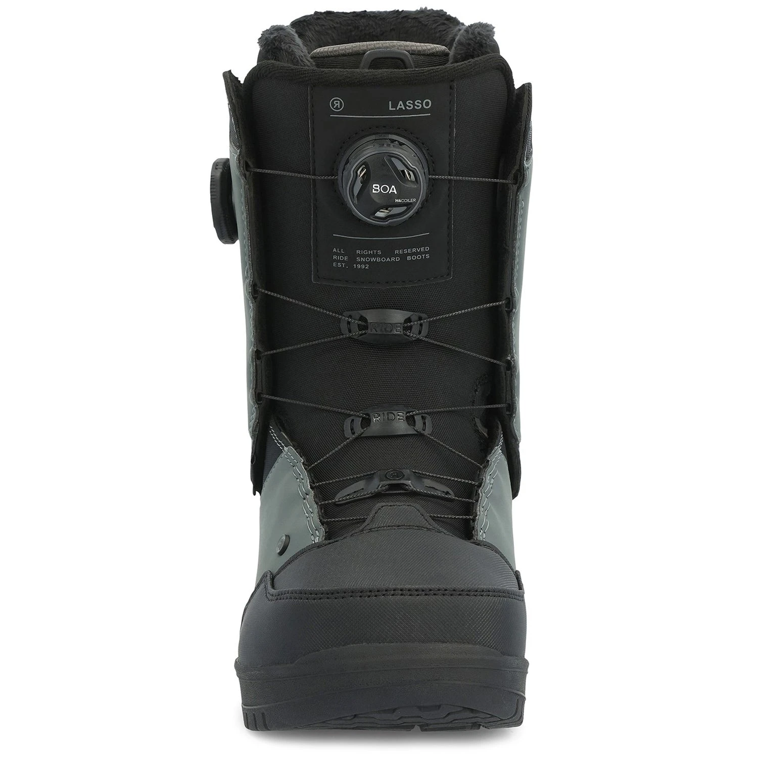 Ride Lasso 2024 Snowboard Boots - Grey 4 Ride Lasso 2024 Snowboard Boots - Grey - Image 3